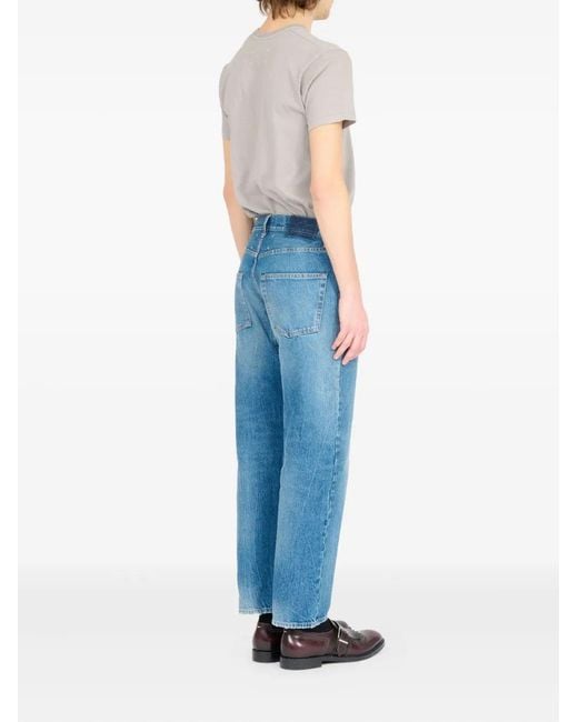 Maison Margiela Blue Pants 5 Pockets for men