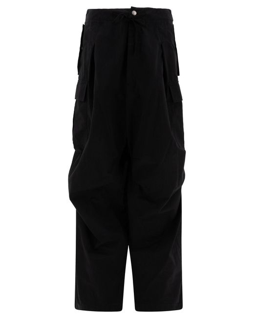 Alexander MC Queen pantalon de cargaison plissé Alexander McQueen pour homme en coloris Black