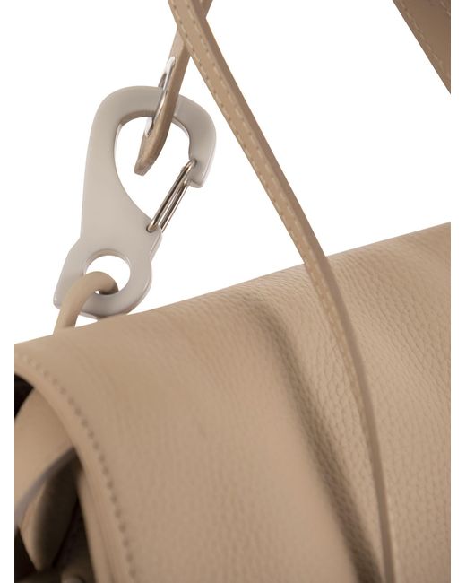 Zanellato Brown Postina Hooked Handbag S