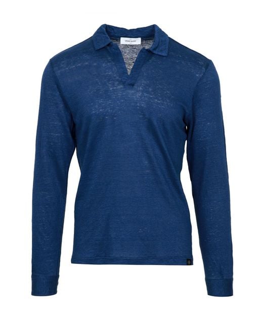 Gran Sasso Blue T Shirts And Polos for men
