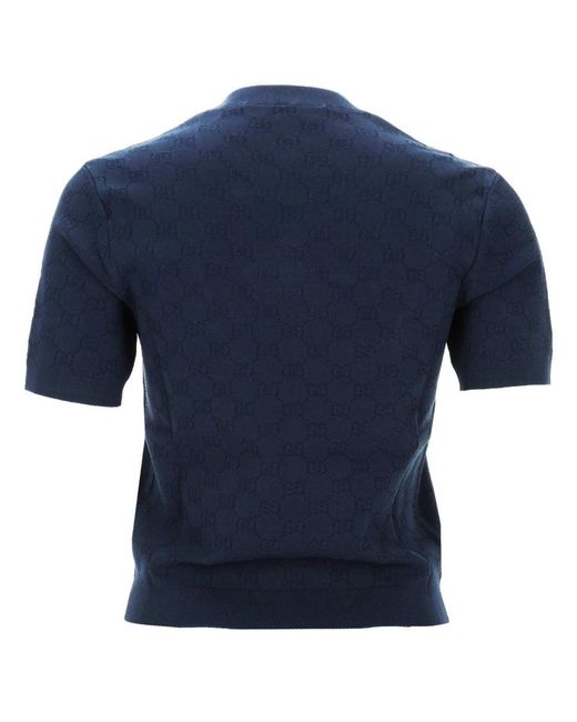 Gucci Blue Top