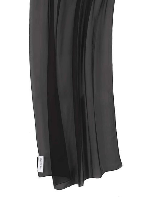 Raquel Diniz Black Pam Scarf