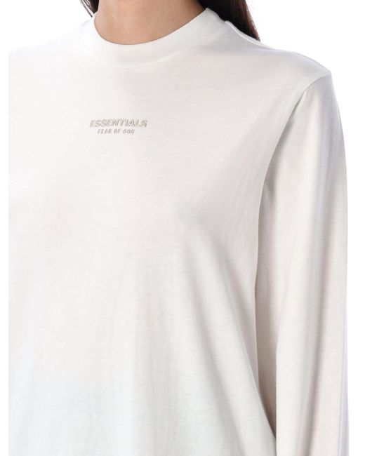 Essentials x Fear Of God Essentiële Angst Voor God T Shirts En Polos in het White