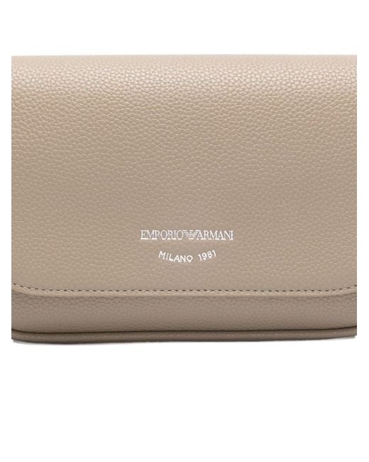 Emporio Armani Gray Myea Crossbody Bag