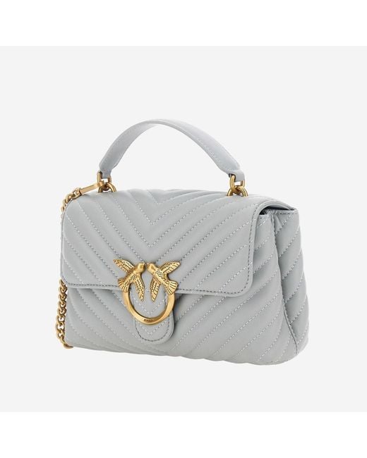 Pinko Gray Puff Big Bag
