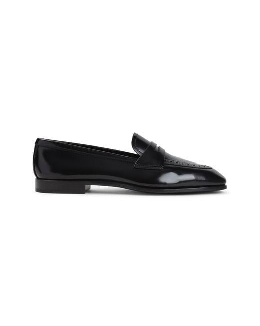 Church's Black Onyx Penny Loafers