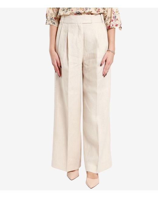Max Mara White Trousers