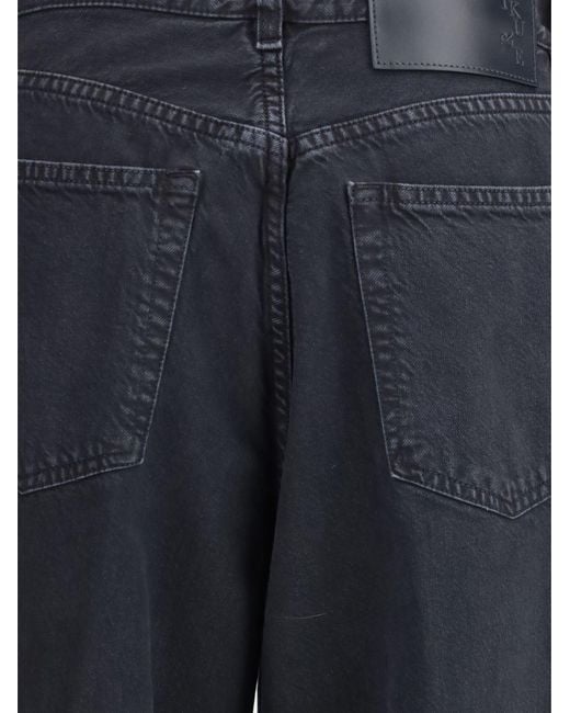 Haikure Blue Bethany Wide-Leg Denim Jeans