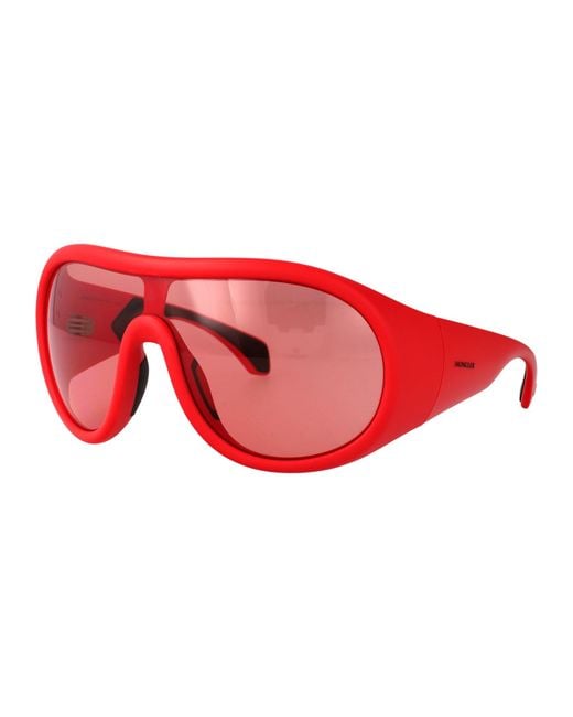 Moncler Red Sunglasses