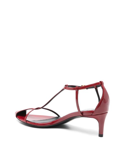 Khaite Pink Bella T-Strap Sandal 45