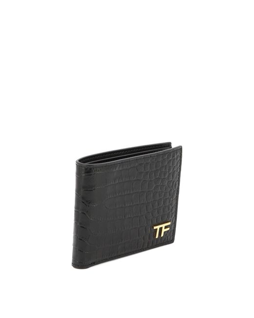 Tom Ford Brieftasche mit Logo in Black für Herren
