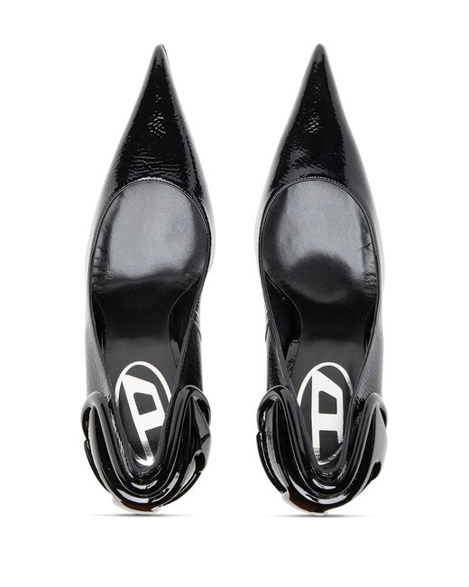 DIESEL Black High-Heeled Pumps
