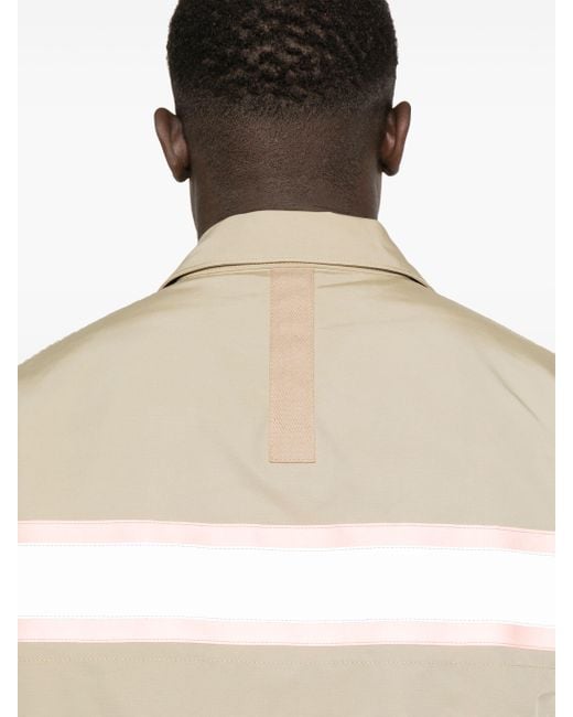 Junya Watanabe Jack Met Reflecterend Detail in het Natural voor heren
