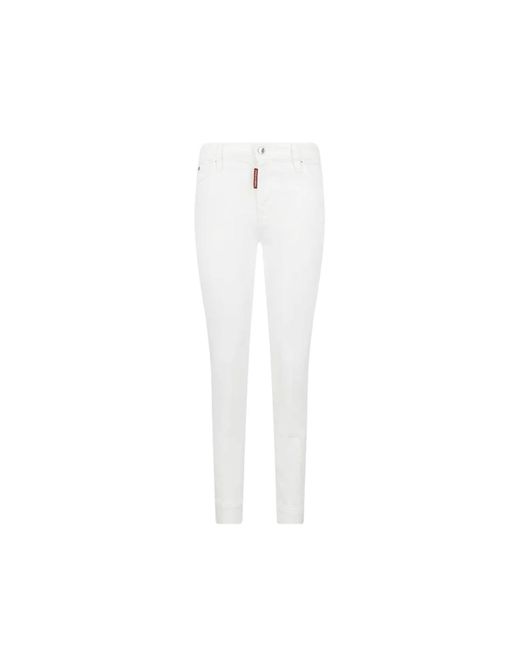 DSquared² White Denim Jeans