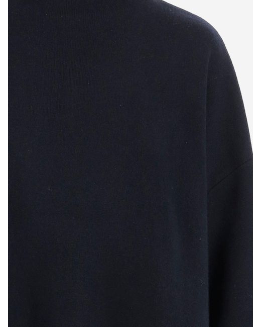 Allude Blue Anspielung Wolle und Kaschmirpullover