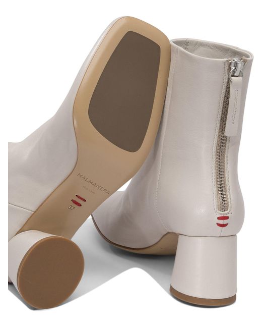 Botas de tobillo de Halmanera de color White