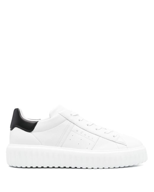Sneaker H Stripes di Hogan in White da Uomo