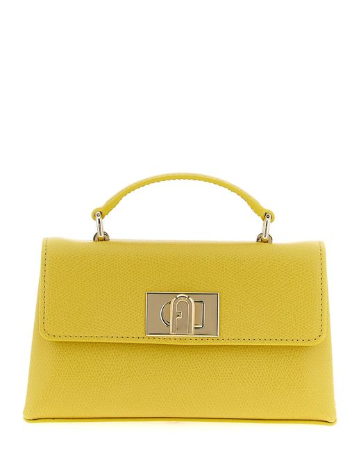 Furla Yellow ' 1927' Mini -Crossbody -Tasche