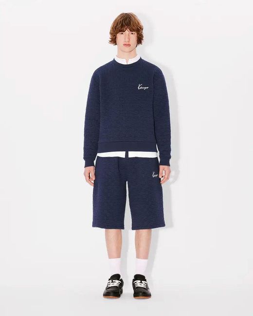 KENZO Blue Pullover blau
