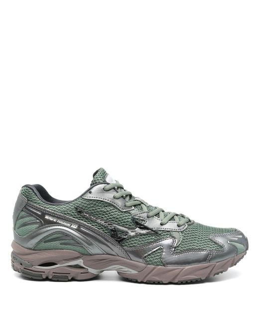 Mizuno Gray Shoe Wave Rider for men