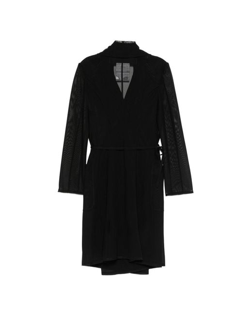 Junya Watanabe Black Midi Coat