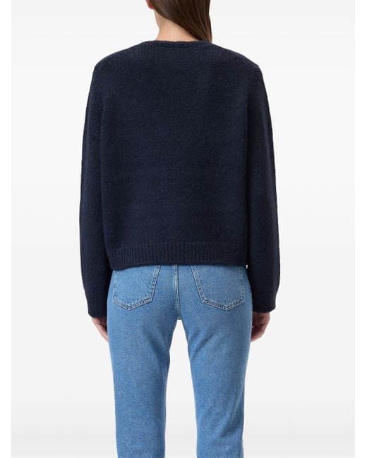 Closed Blue V Neck Knit Clothing