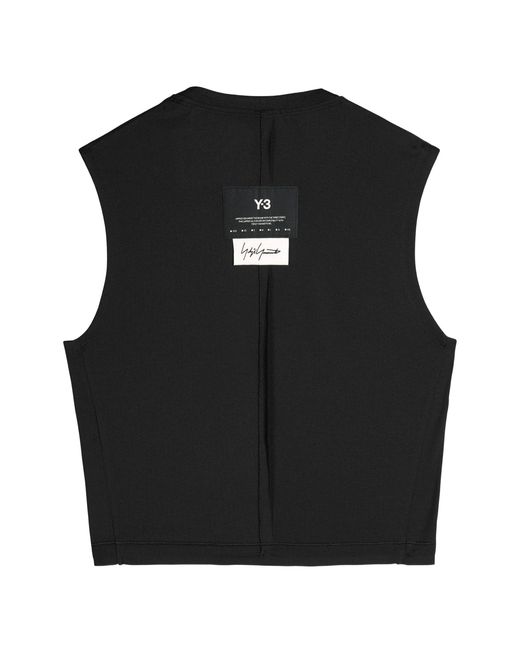 Y-3 Black W Run C Tank Rc