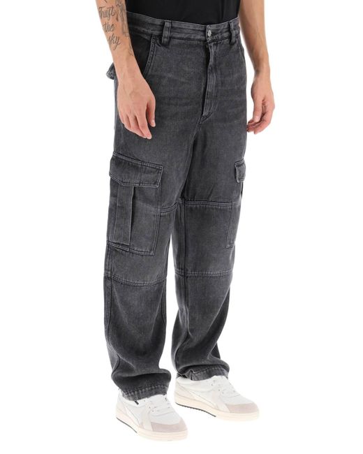 Isabel Marant Terence Cargo Jeans in het Gray voor heren