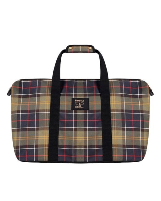 Barbour Black Torridon Classic Tartan Duffle Bag