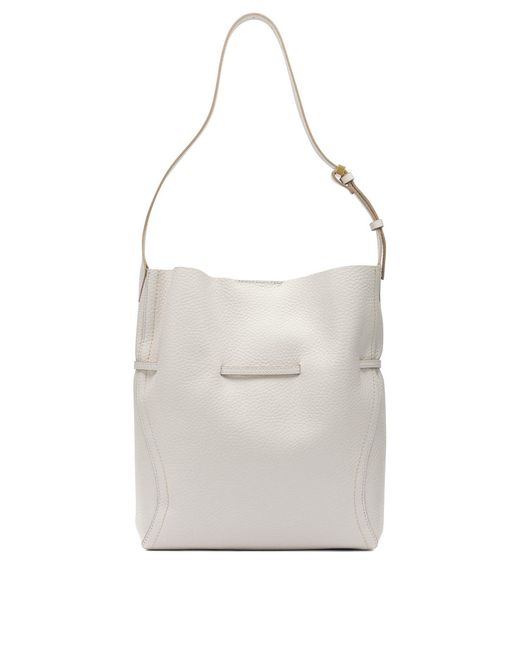 Gianni Chiarini White Shoulder Bags
