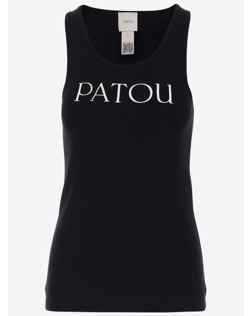 Patou Black Tank Top