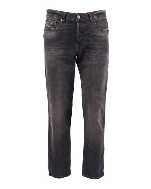 DIESEL Gray 5 Pockets for men