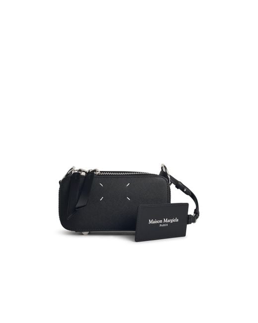 'Doll' Lear Crossbody Bag di Maison Margiela in Black