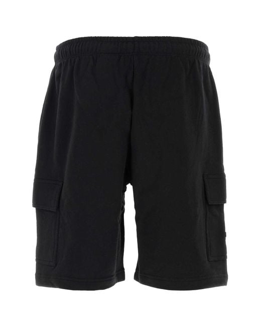 The North Face Black Cotton Bermuda Shorts