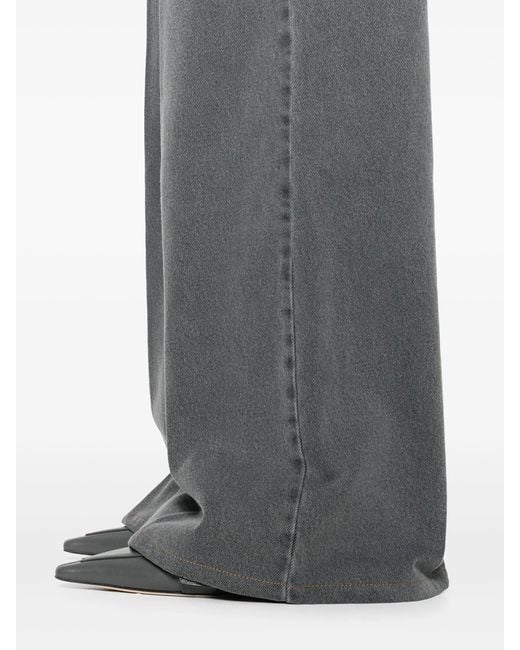 Officine Generale Gray Ginger Washed Denim Cotton Clothing