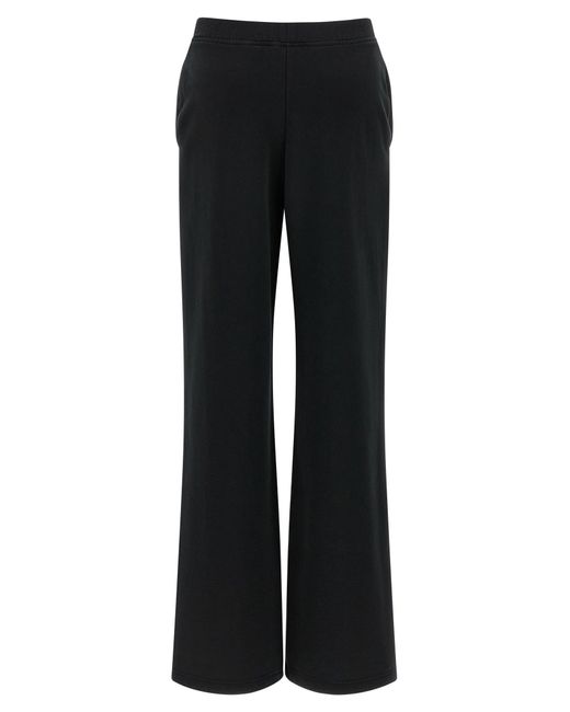 ROTATE BIRGER CHRISTENSEN Black 'Lacing' Joggers