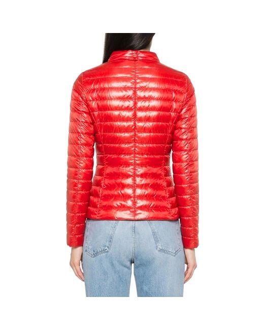 Herno Red Elena Down Jacket