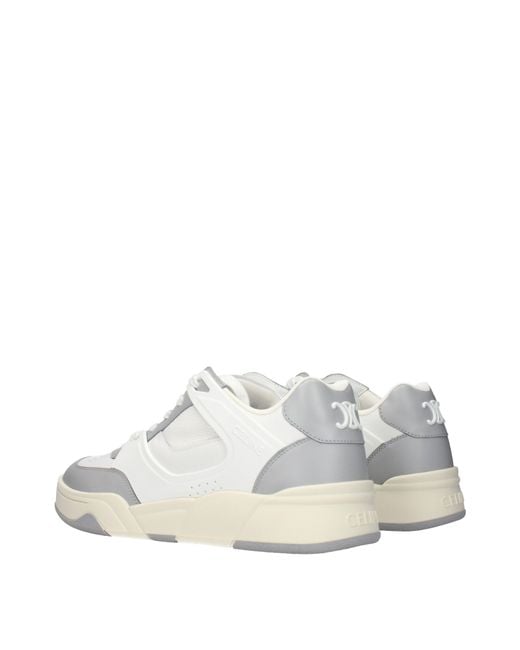 Céline White Sneakers/ Leather for men