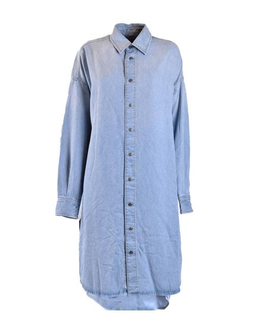 DIESEL Blue Shirt Dress