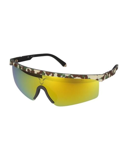 Police Yellow Sunglasses Spla28 /1/115