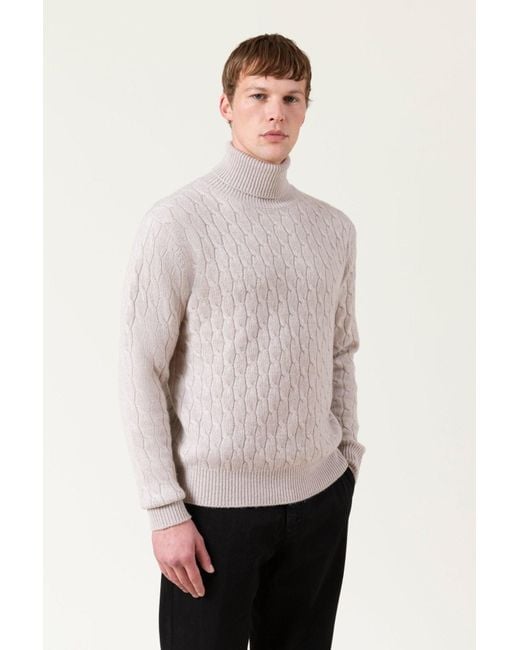 AUTORE Natural Maglia Dolcevita Curtis Lana E C Mere