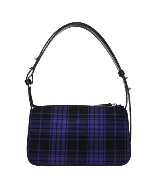 Versace Blue Shoulder Bags For