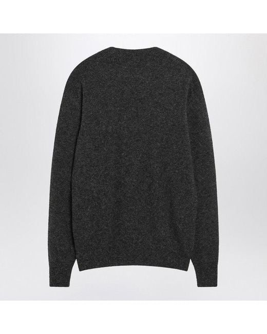 Lemaire Black Sweater for men