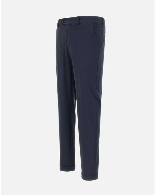 Rrd Blue Slim Fit Chino Trousers for men