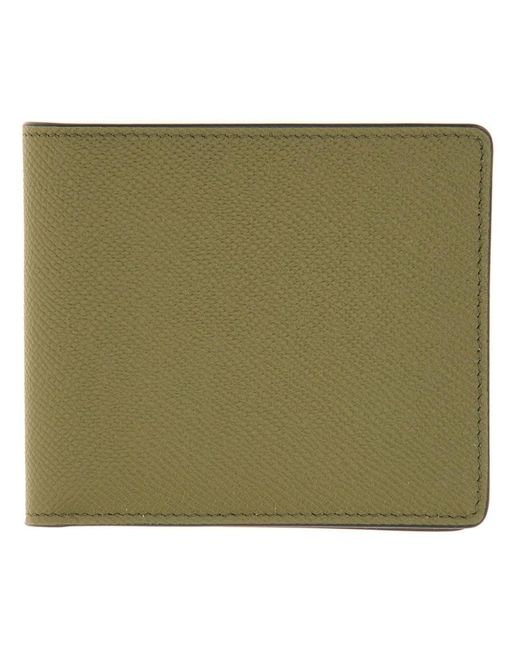 Maison Margiela Green Leather Wallets for men