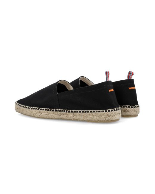 Castaner Black Flache Schuhe schwarz