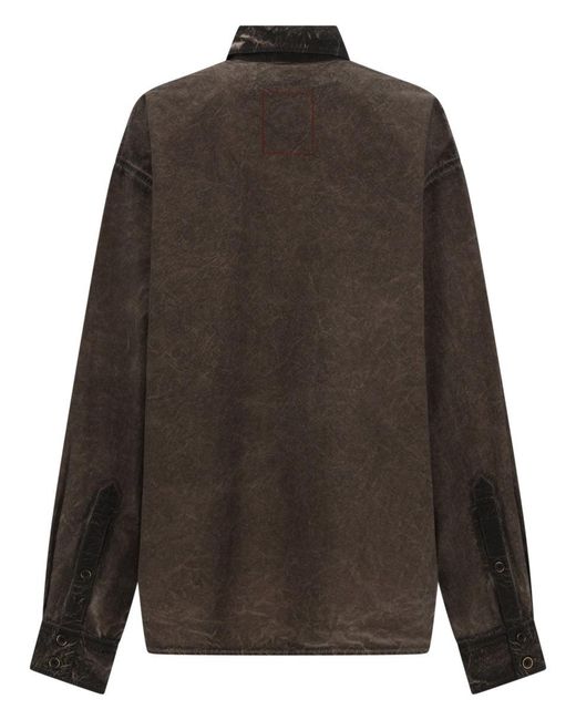 Uma Wang Black Tavis Shirt for men