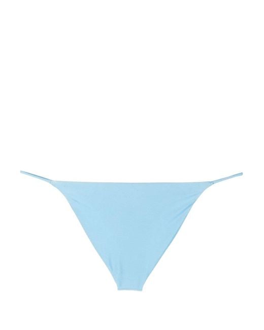 JADE Swim Blue Bare Minimum Bikini Bottoms