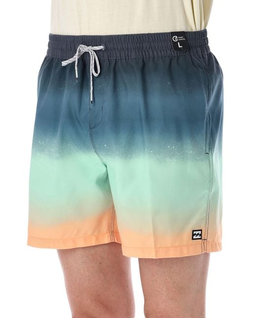 Billabong Blue All Day Fade Boardshorts