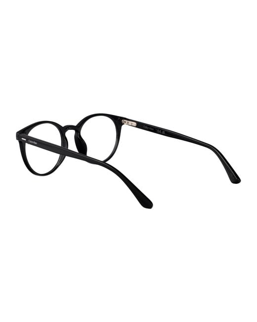 Calvin Klein Black Round Optical Ck20527 001